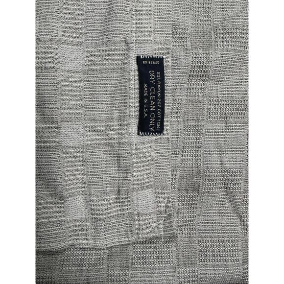 Gitman Bros Button Up Mens Size XL Long Sleeve Vintage Grey Checkered - Picture 6 of 6